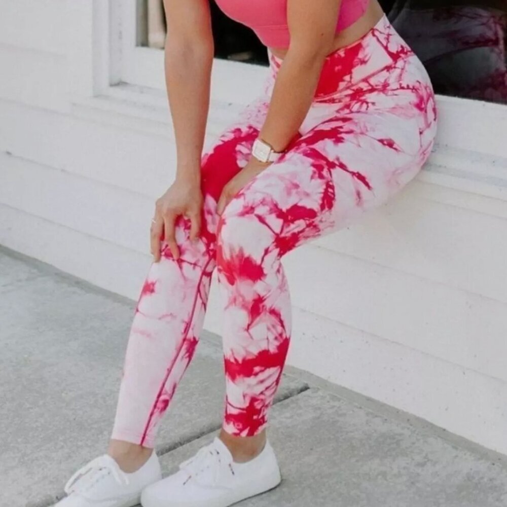 Balance Athletica OG Pant Tie Dye Hibiscus Small
